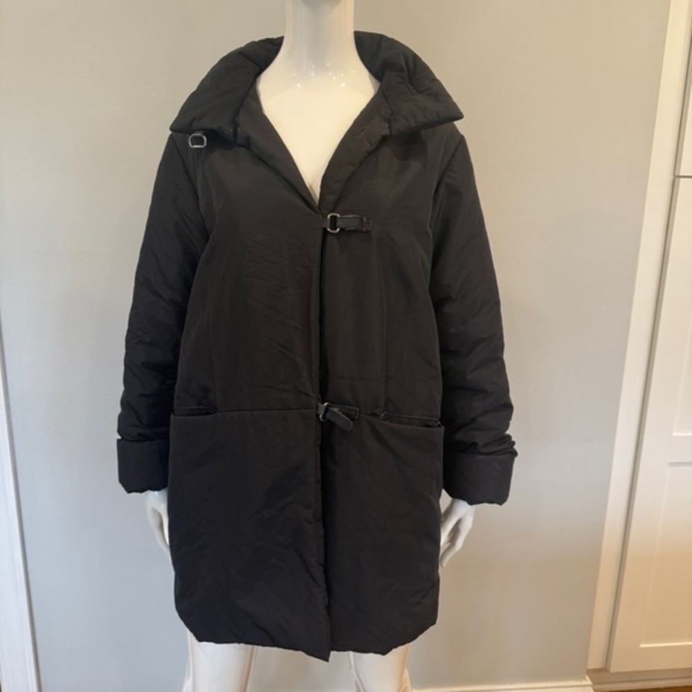 French Coat Paris Black Puffer Jacket